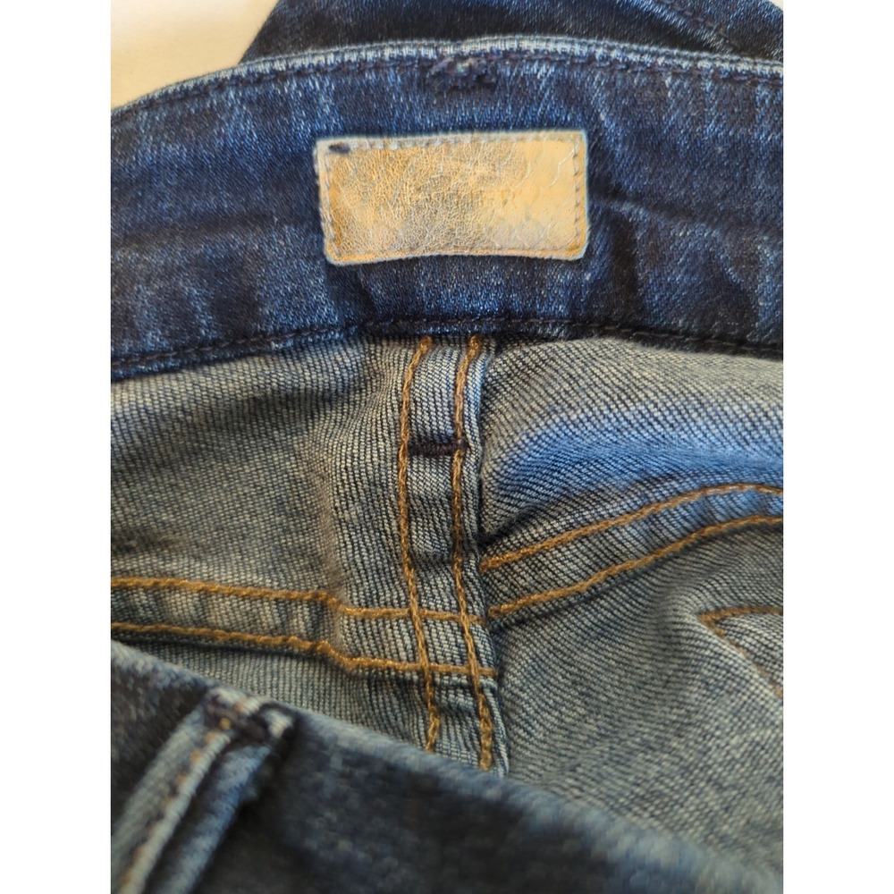 Mother The Looker Crop Jeans 29 Indigo Ink & Paper Easy Chic Boho Appeal - Picture 4 of 9